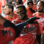 ¡EMPATAN EL 2DO LUGAR! Águilas se impone a Caribes en Puerto La Cruz a fuerza de batazos