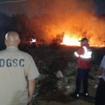 ¡PRESUMEN SABOTAJE! Acción inmediata de Bomberos controla incendio en el hueco Coquivacoa