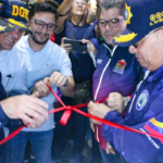 ¡CON CÁMARAS ACTIVAS LAS 24 HORAS! Di Martino pone en funcionamiento un módulo policial en 5 de Julio con Bella Vista