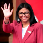 ¡NUEVA MEDIDA! EE UU retira a la presidenta interina, Delcy Rodríguez, de su lista de sancionados